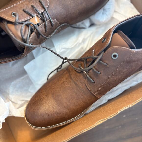 Madden Mens M-BRAWLY Chukka Boots 9.5 Brown Tan NWT Lace Oxford Steve main image 5
